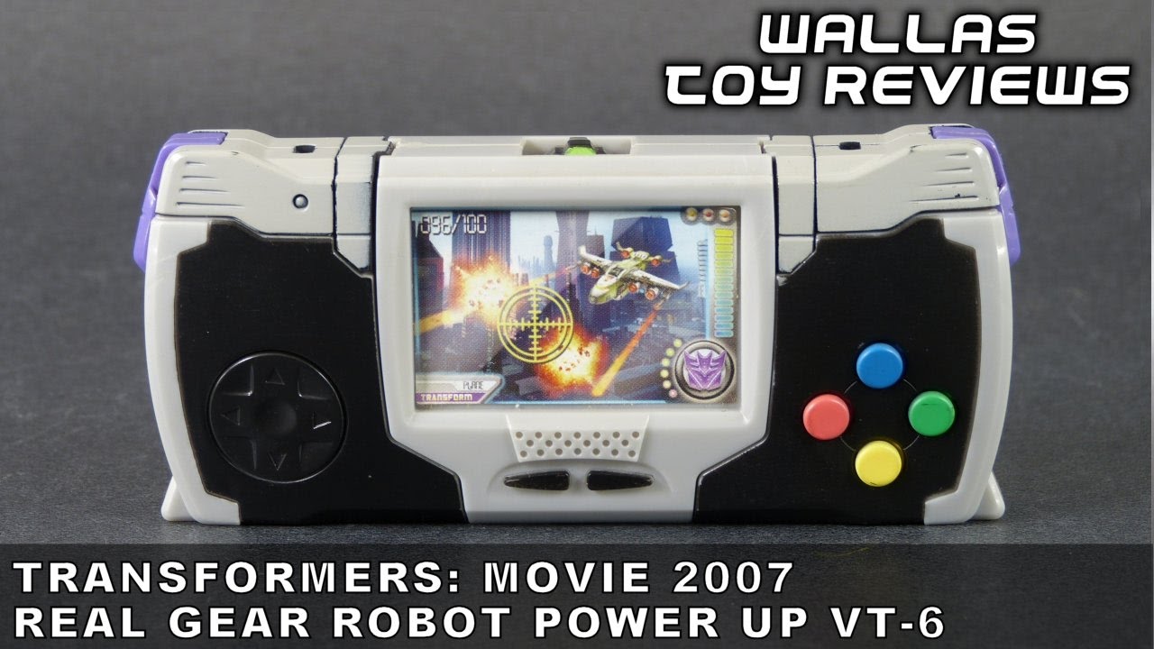 Transformers Movie 2007 REAL GEAR POWER UP VT-6 | Wallas Toy Reviews