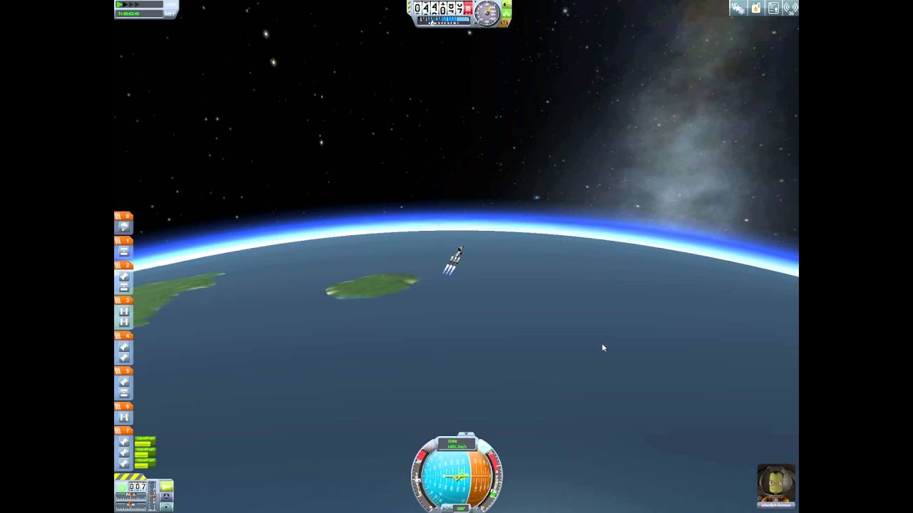 Test Basic Jet Engine landed at the Mun Part 1