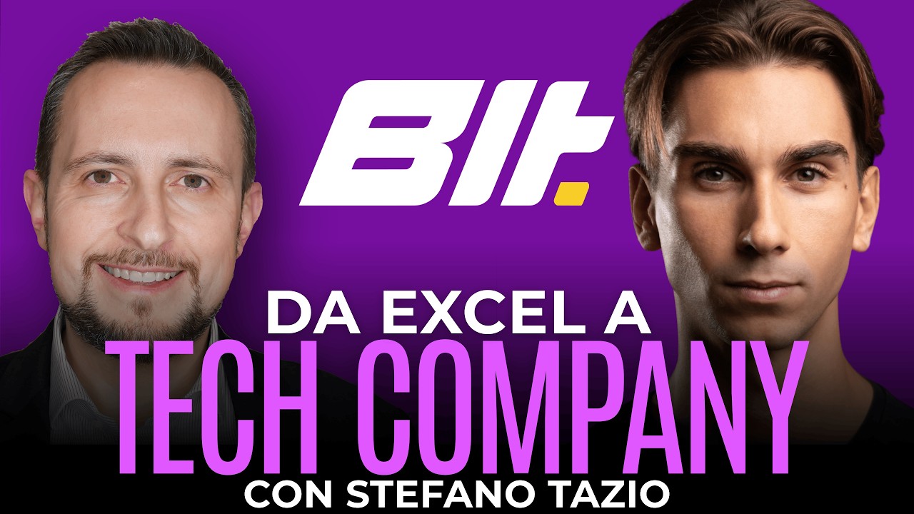 Da Excel a Tech Company: come rifare da zero una startup | Con Stefano Tazio di Builtdifferent