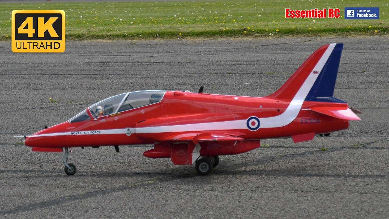 LARGE SCALE RC BAe Hawk / Red Arrow [*UltraHD and 4K*]