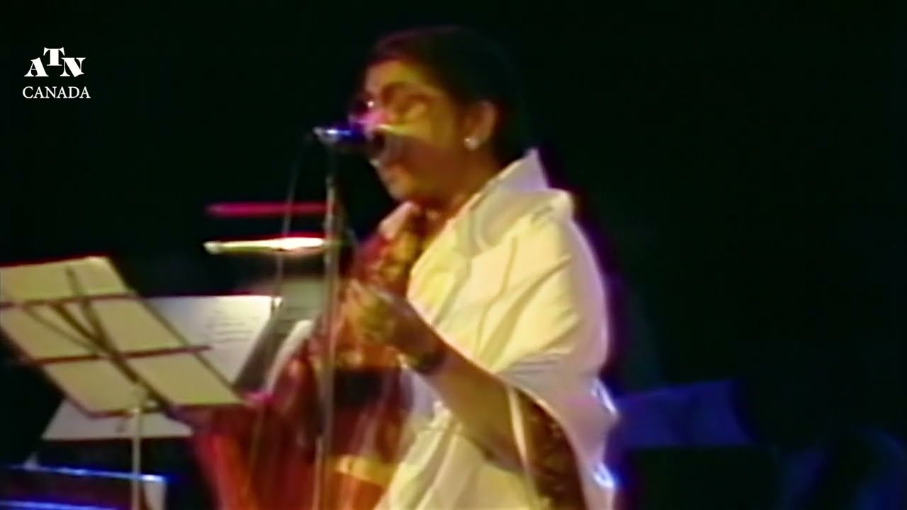 Lata Mangeshkar LIVE in Canada an exclusive Production of  Asian Television Network (ATN)