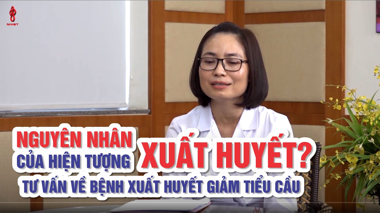 NGUYÊN NHÂN CỦA HIỆN TƯỢNG XUẤT HUYẾT?  TƯ VẤN VỀ BỆNH XUẤT HUYẾT GIẢM TIỂU CẦU
