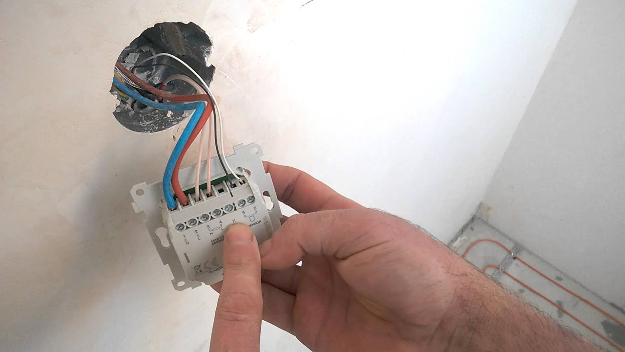 Терморегулятор. Программируемый терморегулятор OJ Microline. Монтаж.