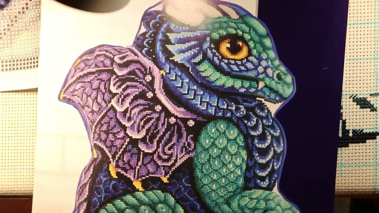 Вышивка крестиком. Готовая работа от компании Панна 