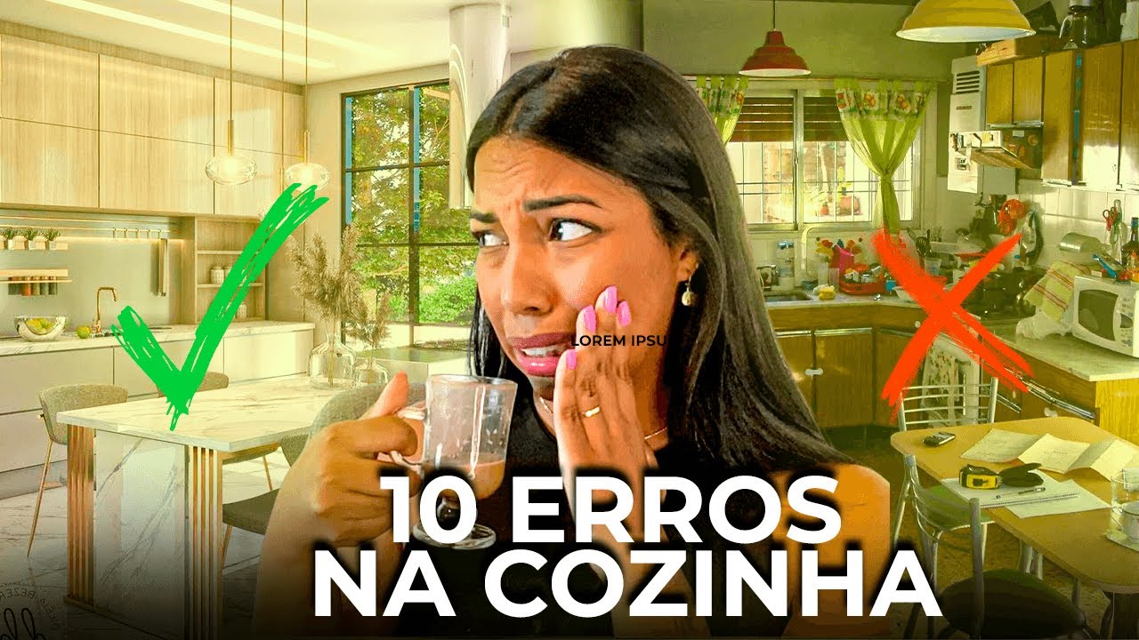 NÃO COMETA ESSES ERROS NA SUA COZINHA!