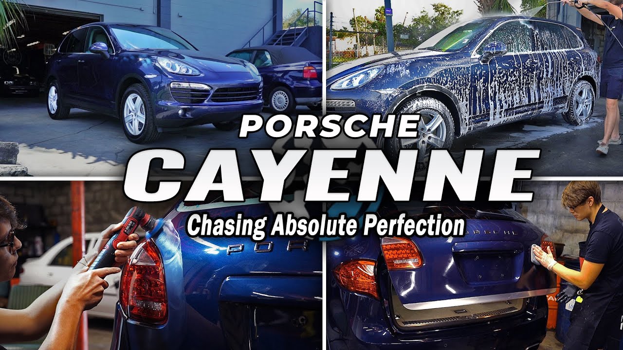 Porsche Cayenne | Chasing PERFECTION! So MUCH Polishing! Amazing Finish...