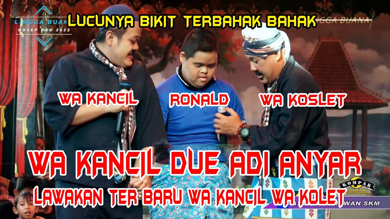 RONALD KERJANI WA KANCIL WA KOSLET EDISI LUCU PARAH || LAWAKAN WA KANCIL LAN WA KOSLET TERBARU