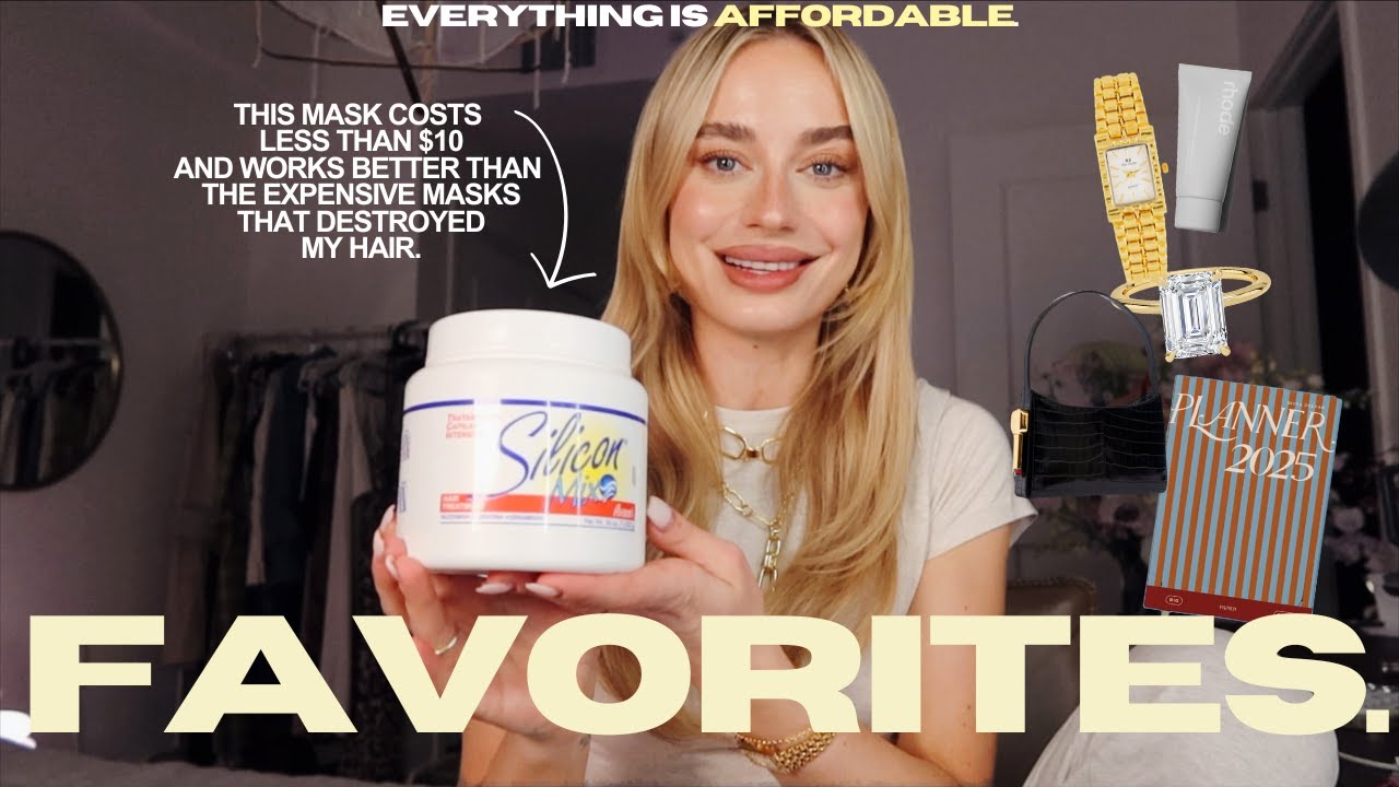 Affordable & Life-Changing Winter Favorites ᯓ★ Hair Masks, Fake Diamonds & How I Organize My Life