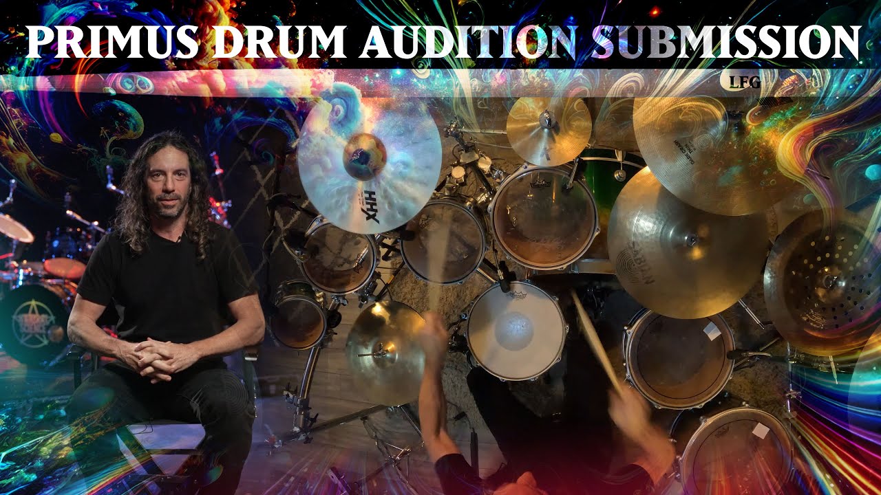 Primus Drum Audition Submission Greg Russell #primusdrumaudition