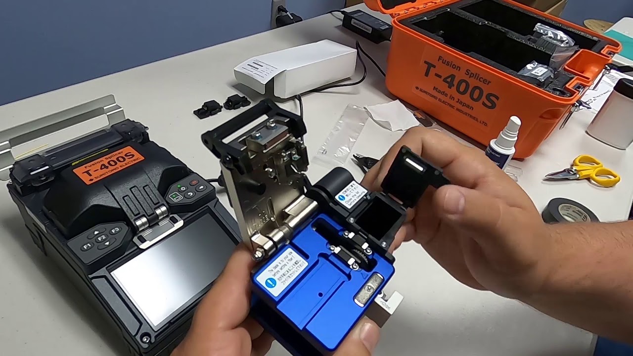 Fusion Splicing - T400S Set Up & Termination