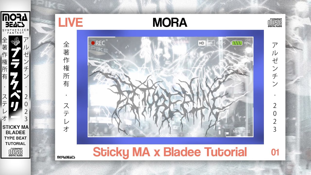 [tutorial] | sticky ma x bladee type beat | esp-eng (prod. mora)