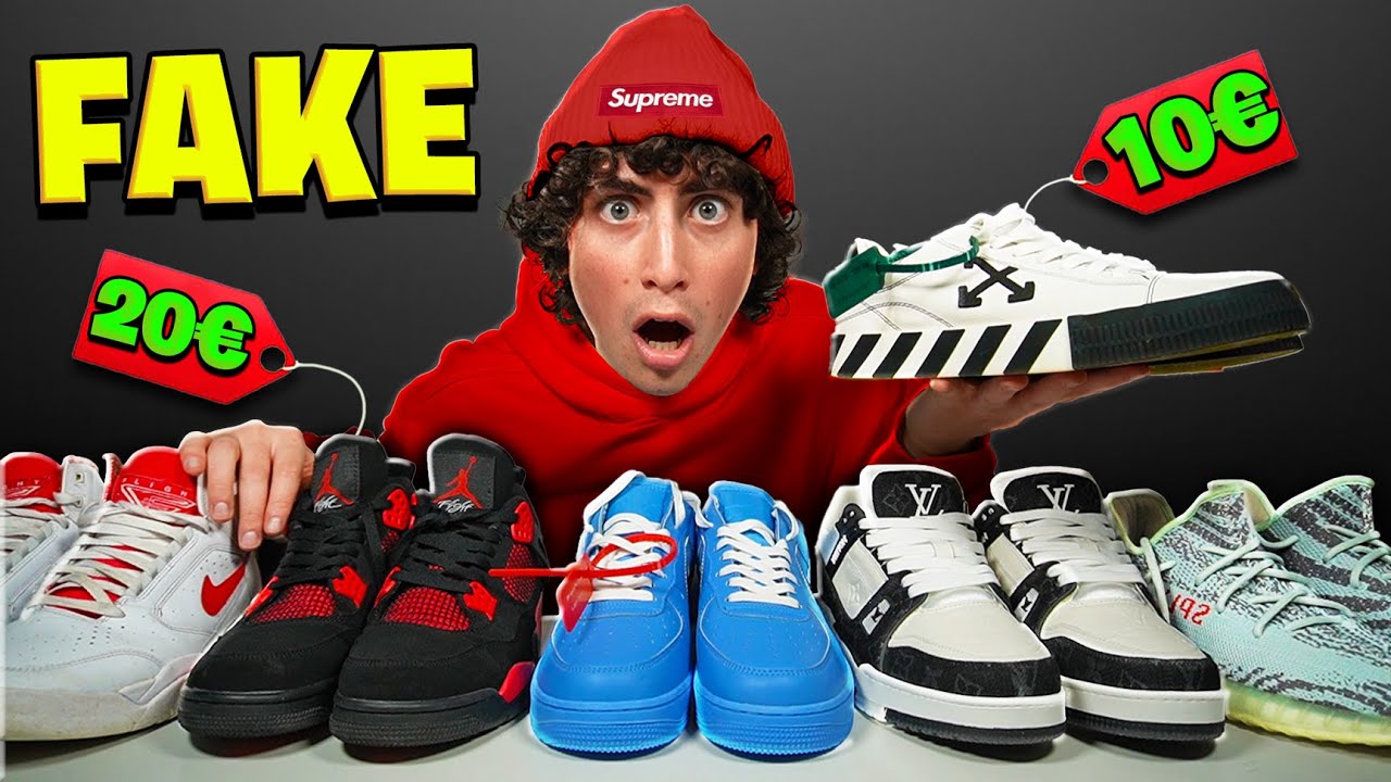 Ho comprato Tutte le SNEAKERS *FAKE* del MERCATO NERO CINESE!