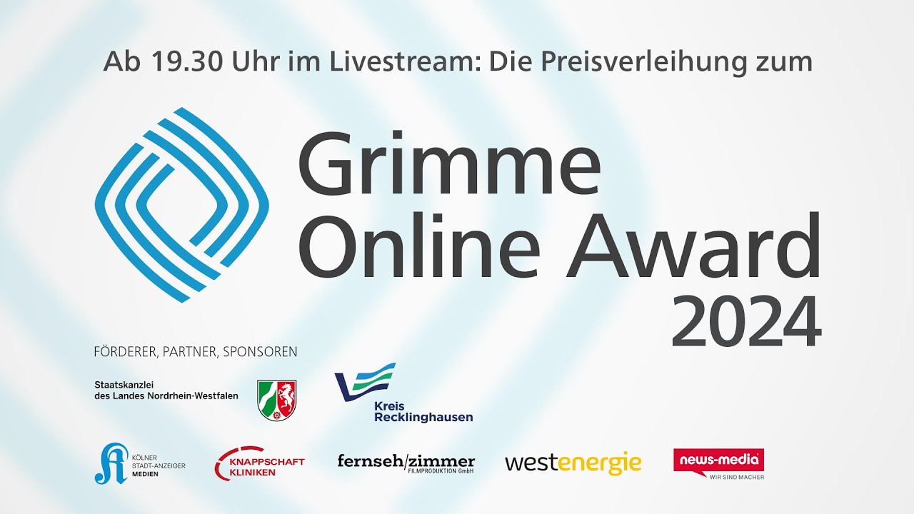 Stream der Preisverleihung des #GOA24