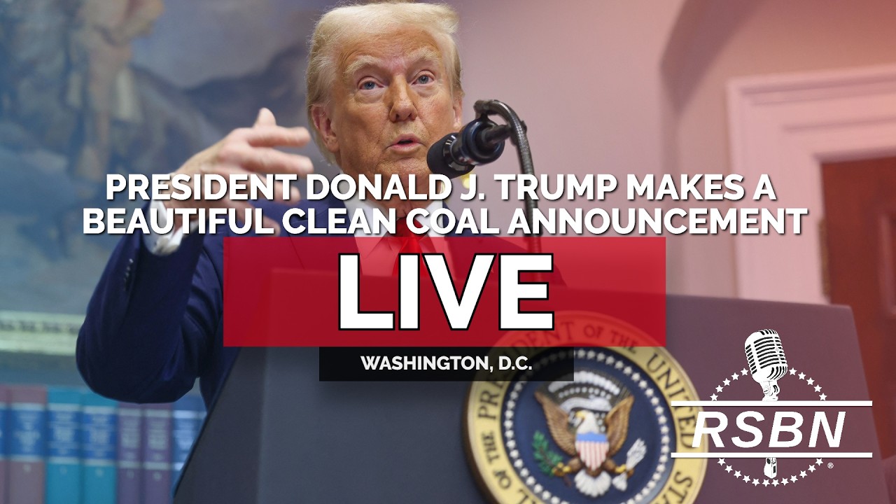 LIVE REPLAY: President Trump Makes an Announcement on Beautiful Clean Coal - 06/04/26