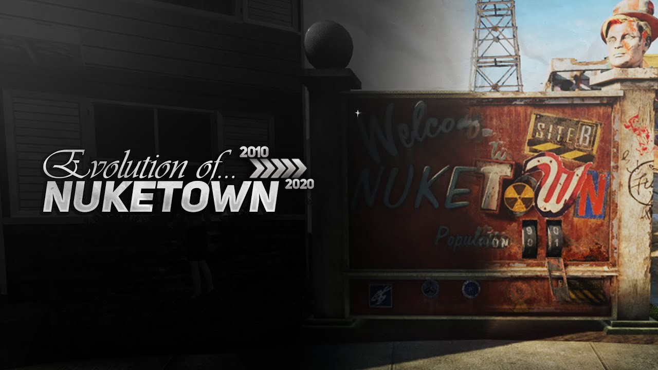 Evolution of Nuketown & All Nuketown Explosions in Call of Duty (2010-2020)