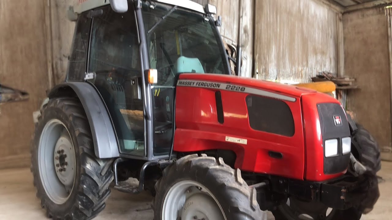 Massey Ferguson 2220 Xilanh 4 máy số cơ ben cơ trợ lực hàng bãi zin tuyển chọn