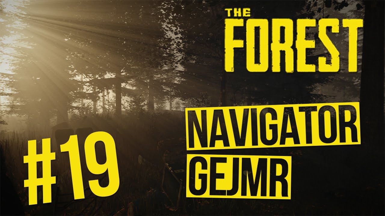 The Forest | Rozbit&yacute; navig&aacute;tor Gejmr! | w/ GEJMR #19