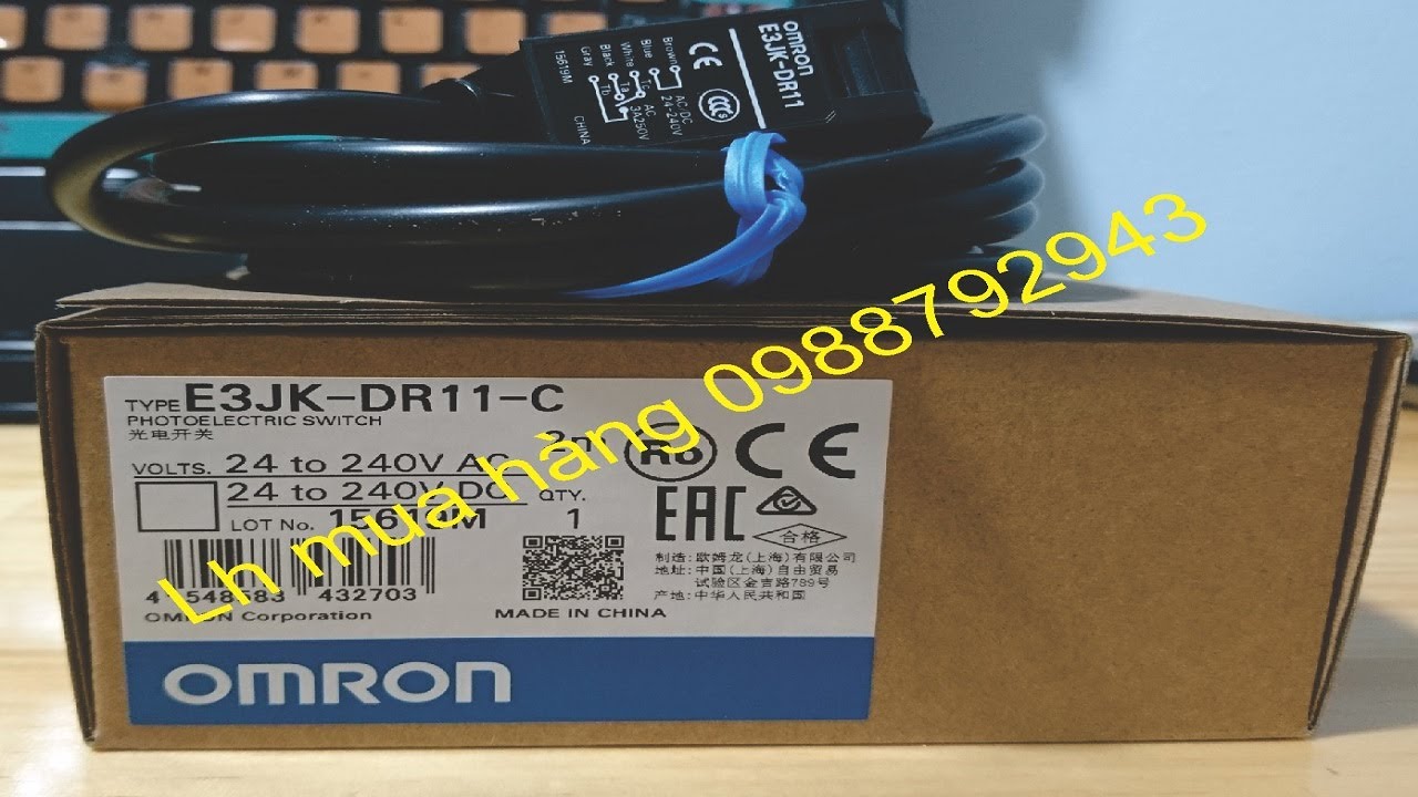 Cách cài đặt cảm biến quang E3JK-DR11-C 2M_Lh mua hàng 0988792943