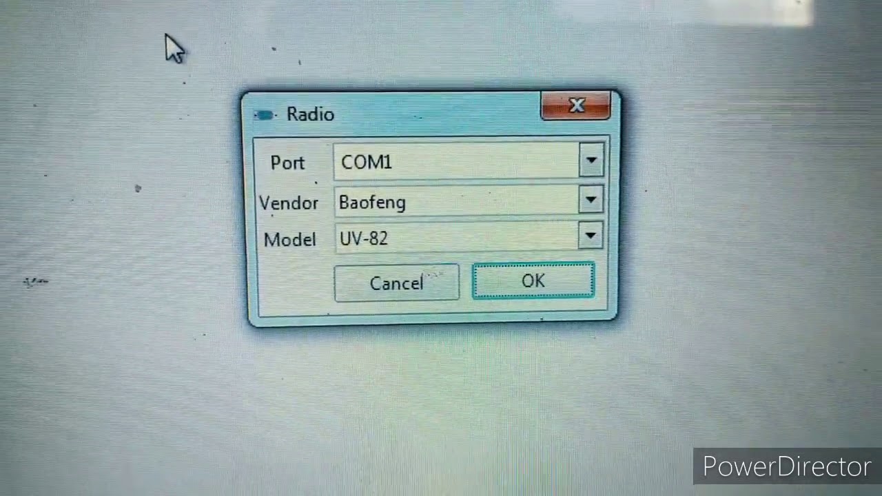 Program HT Baofeng UV 82