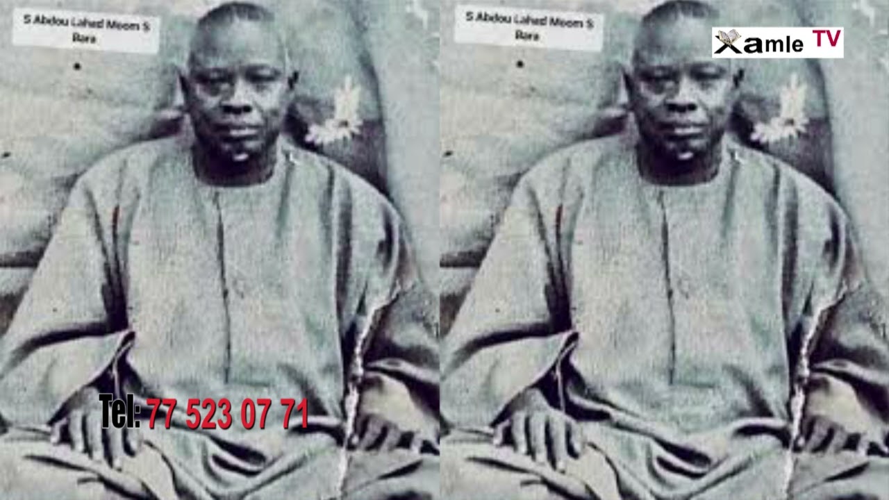 Xamle Serigne Abdou Lahad MBACKE Ibnou Serigne Barra MBACKE 1922