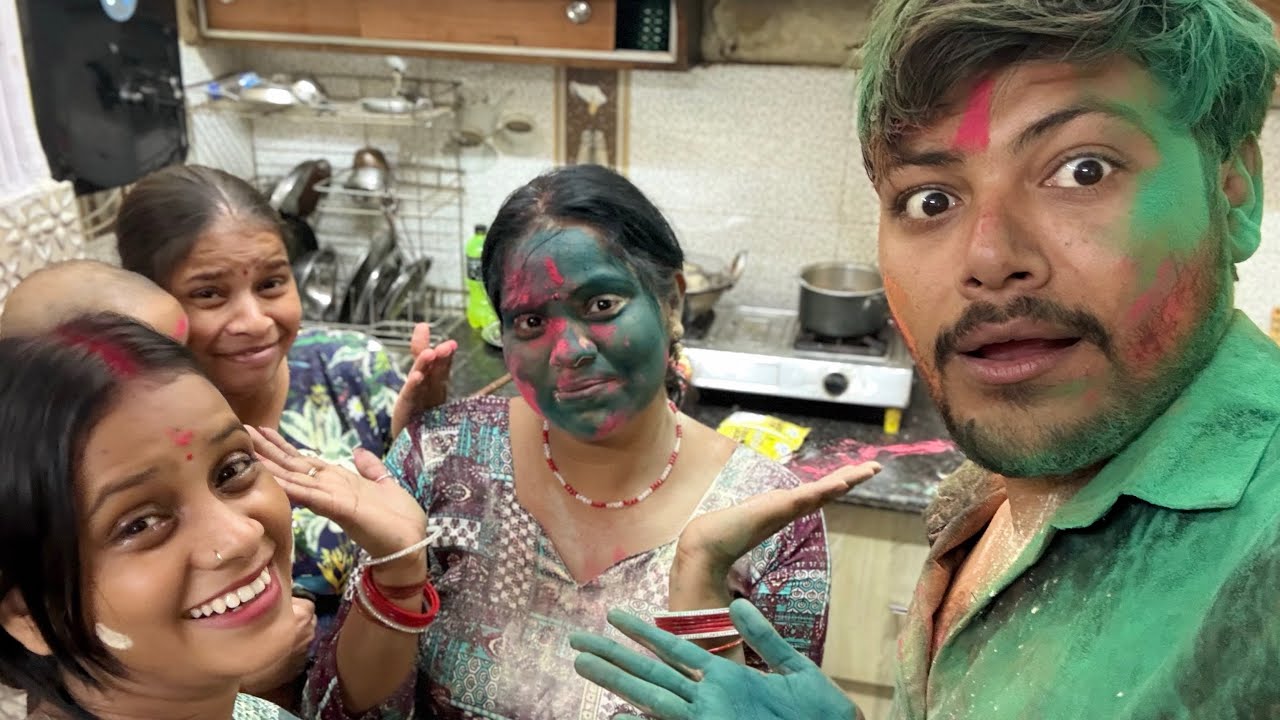 6 Sall Baad भाभी के साथ खेली होली | Bhabhi को नहीं थी उम्मीद | Ankush Saxena | Swati Shrivastav 