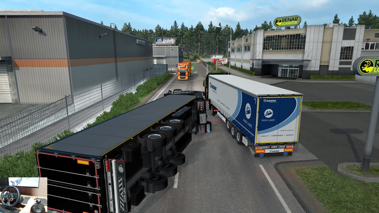 ETS2 #164 | Ruta Con Vuelcos Con Angel y Juan  | ROAD OF TRUCKER