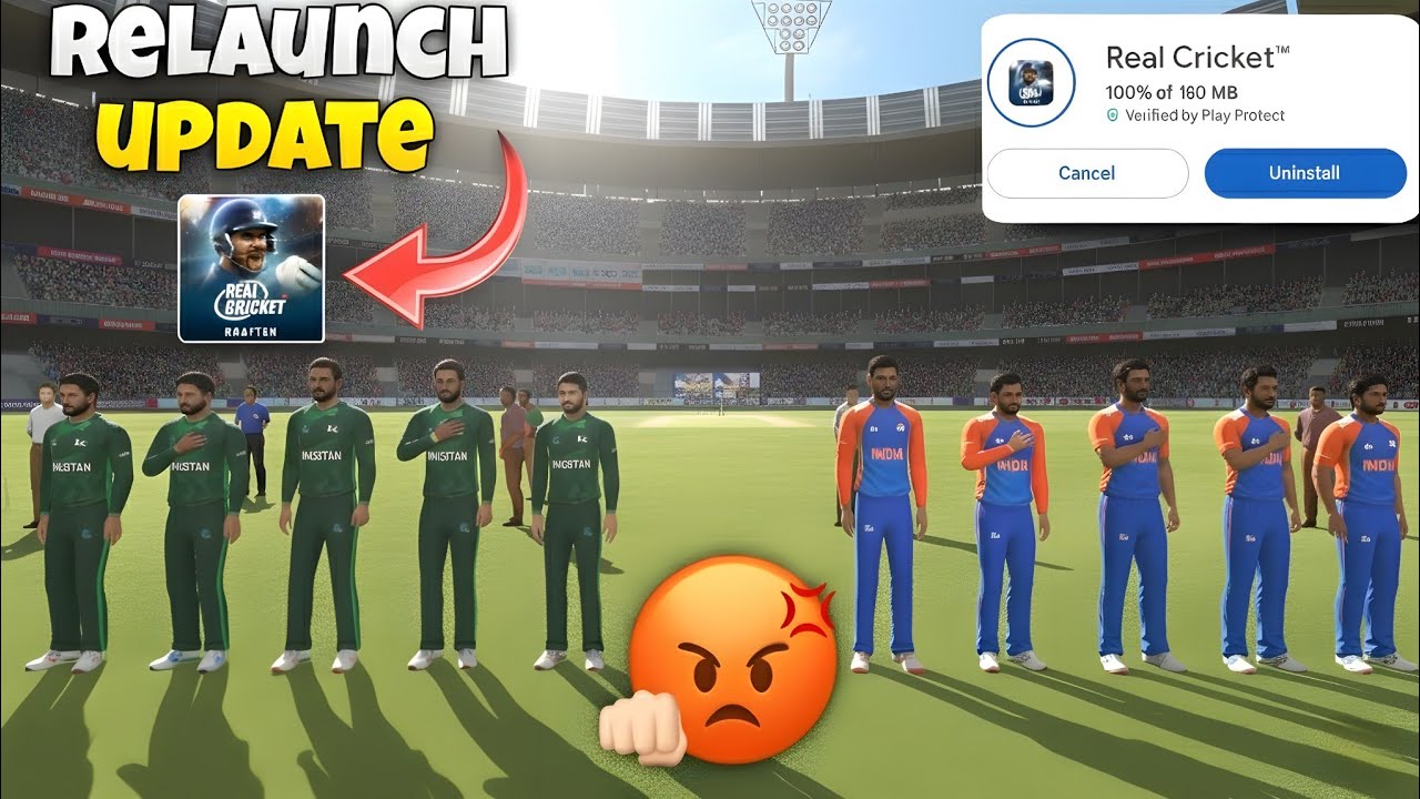 Обновление Real Cricket Relaunch 😡 | Крупный обман в обновлении RC 2025 | Честный обзор