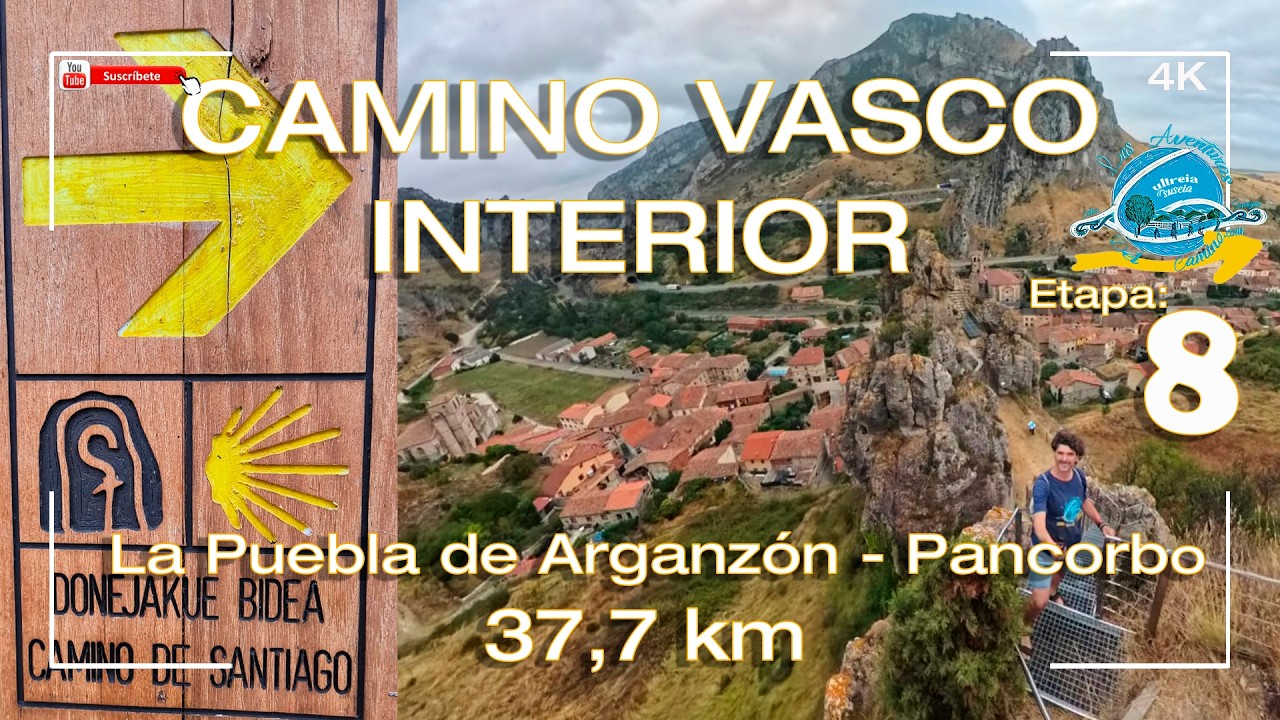 Etapa 8 del Camino de Santiago Vasco: de La Puebla de Arganzón al desfiladero de Pancorbo y Castillo