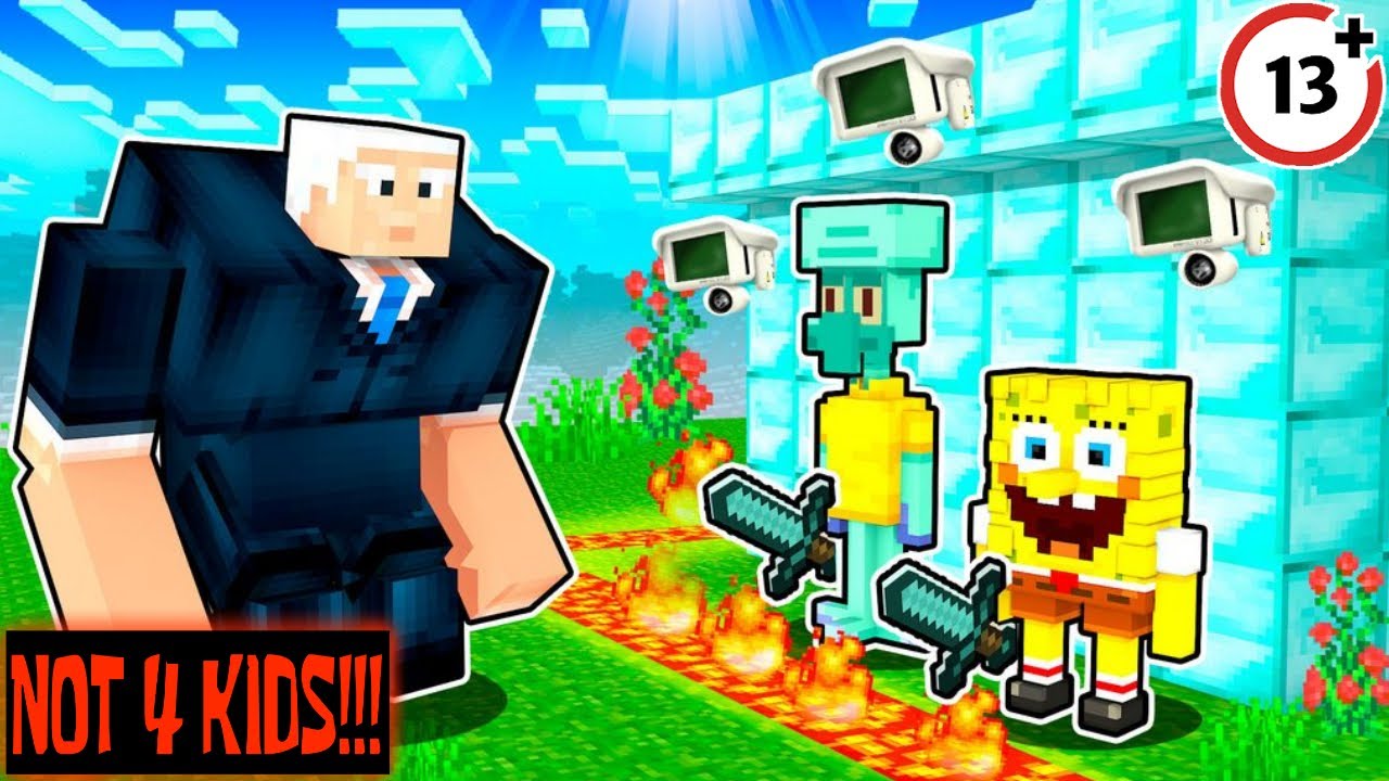 (НЕ ДЛЯ ДЕТЕЙ!) Джо Байден вторгается в Майнкрафт!? (Пародия Impressionists)