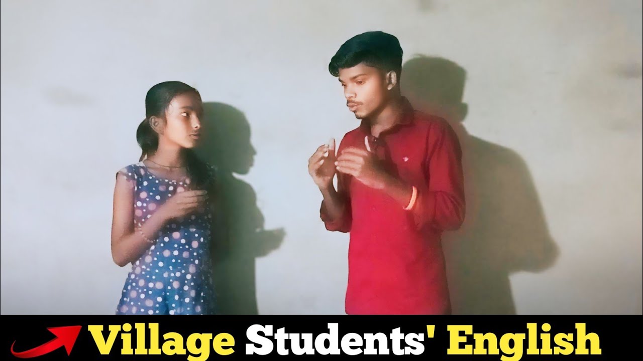 Village Students' Spoken English 🛑 |How to practice English |#spokenenglish