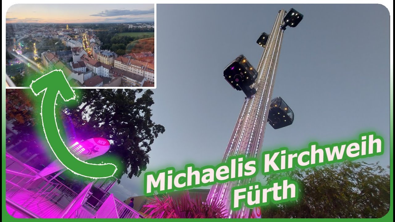 [Neuheit 2024] - LOOK 360° Panorama (Schneider) |🎡Michaelis-Kirchweih Fürth 2024 | Onride