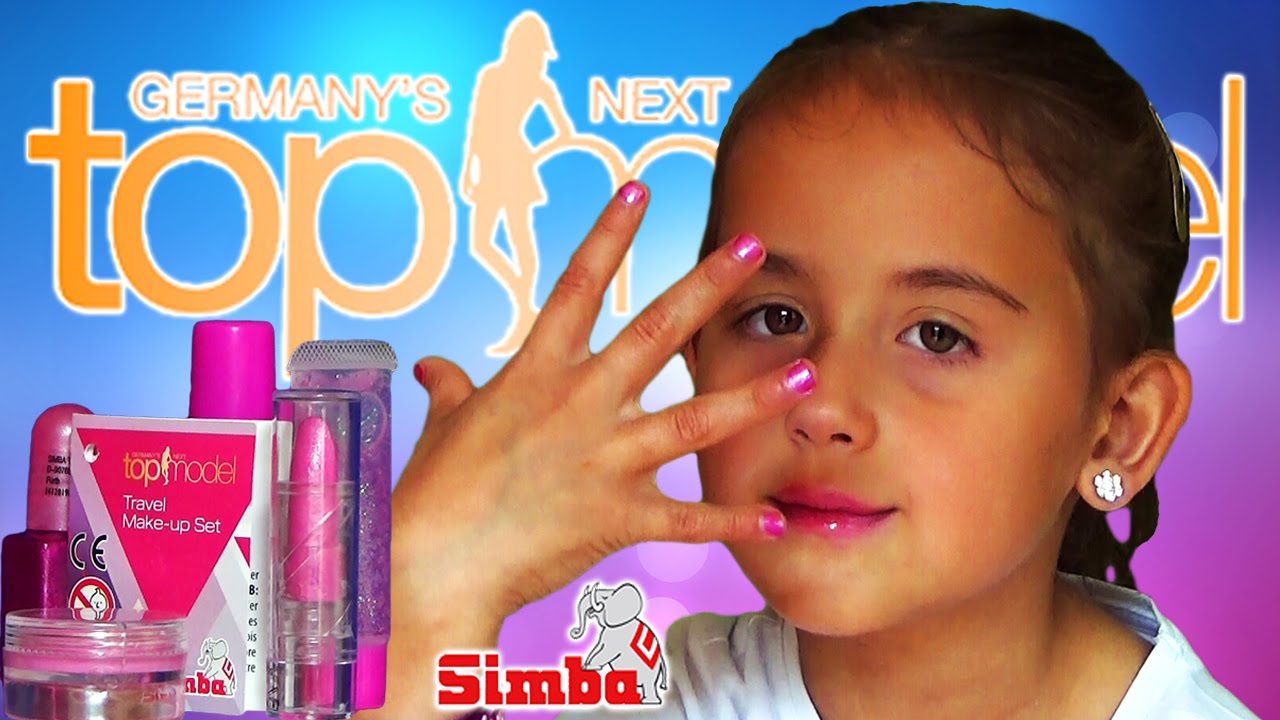 Schmink Travel-Set f&uuml;r Kinder - Germanys Next Topmodel -  Kinderkanal