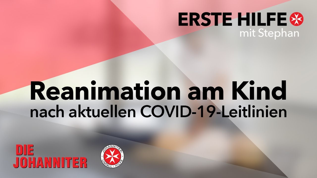 Erste-Hilfe-Tipps: Reanimation am Kind nach aktuellen COVID-19-Leitlinien