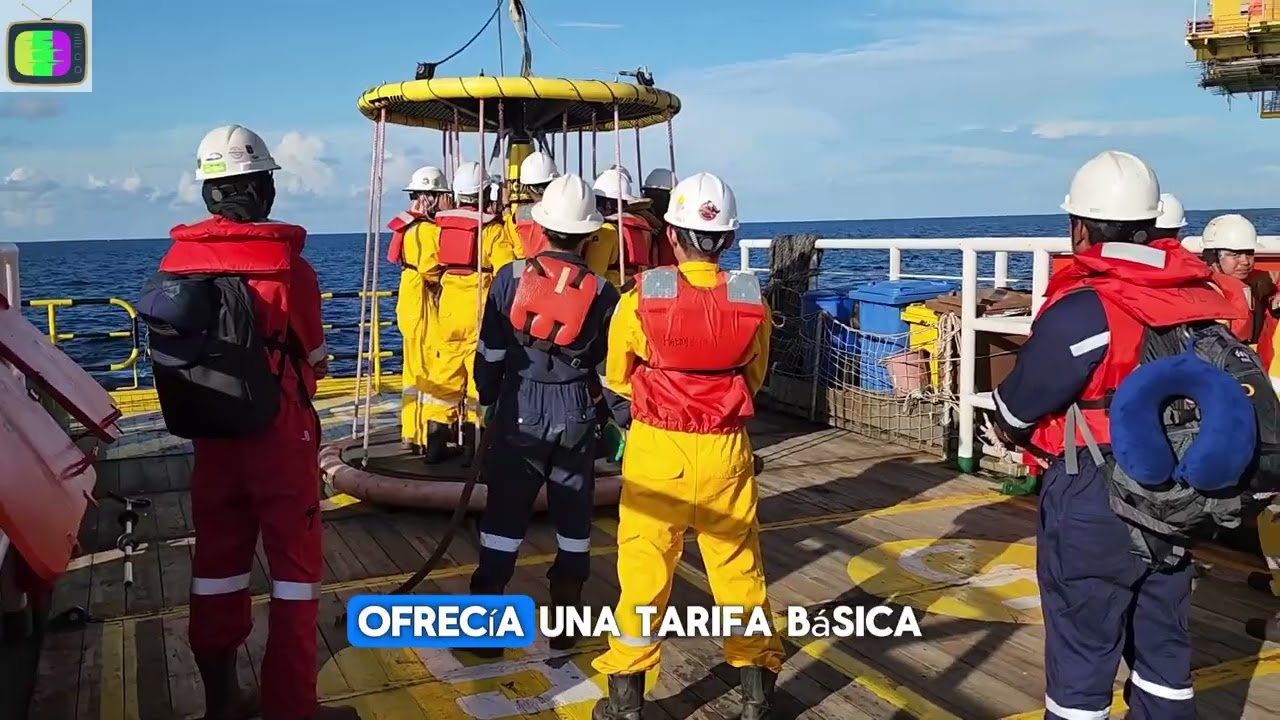 Los Impresionantes Salarios de los Trabajadores en Plataformas Petroleras #videoshort #viral #travel