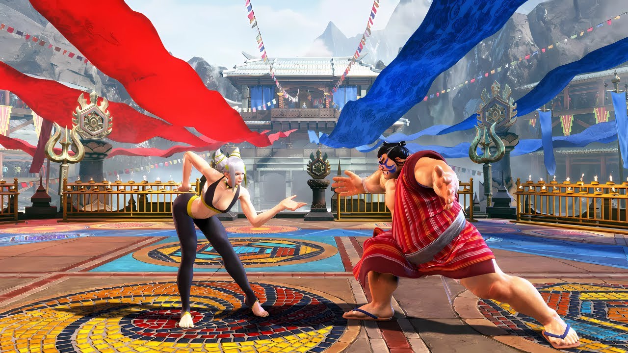 Juri Sportswear vs E Honda Street Fighter 6 Mods 4K