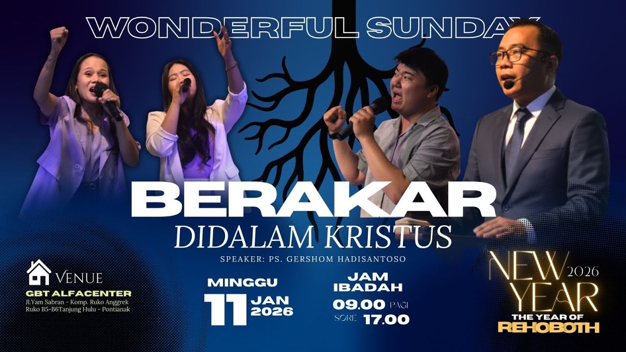 BERAKAR DIDALAM KRISTUS - WONDERFUL SUNDAY