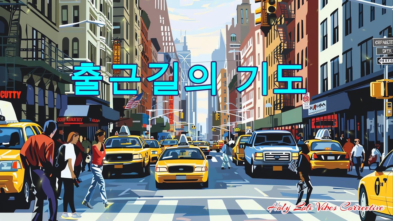 출근길의 기도,오늘의 걸음과 일정을 주님께 맡기며 하루를 시작합니다. Lofi R&B gospel