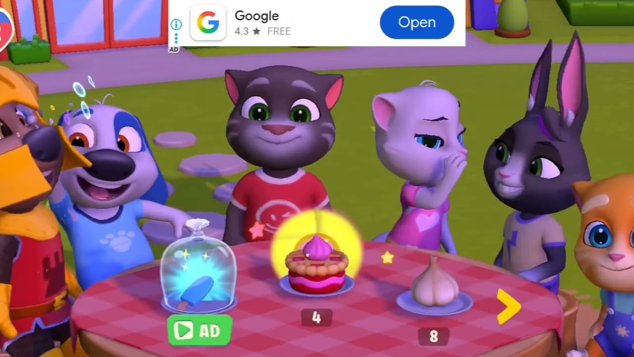Talking tom friends 2 gameplay android ios  / talking tom/ #talkingtomfriends