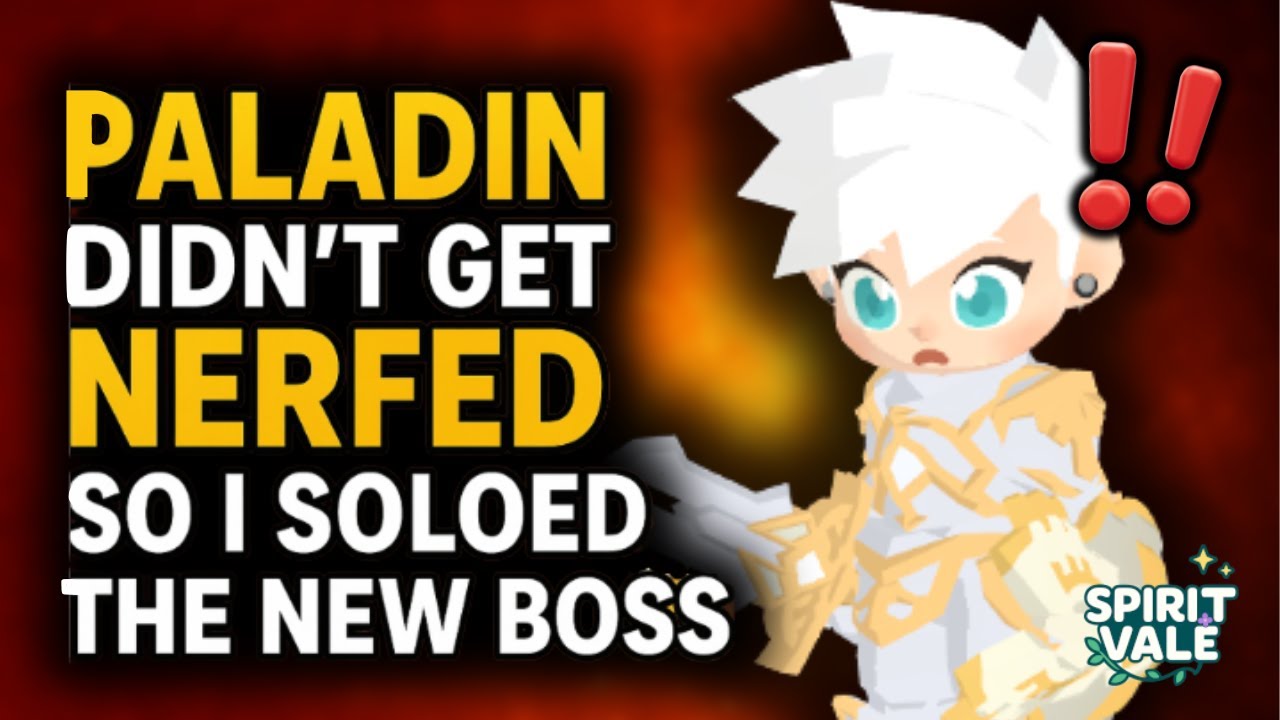 They Forgot to Nerf Paladin… So I Soloed the NEW Boss