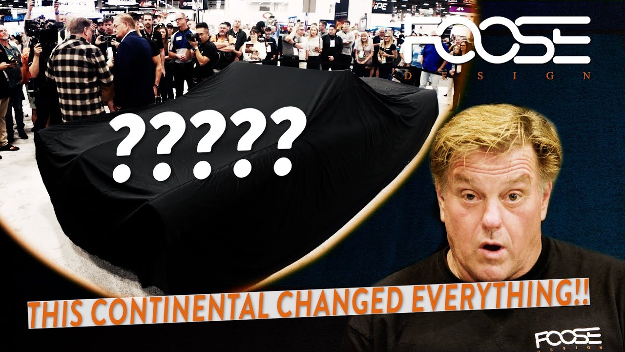 You’ve Never Seen a Continental Like This: Foose Lincoln Continental Reveal and Walk-around