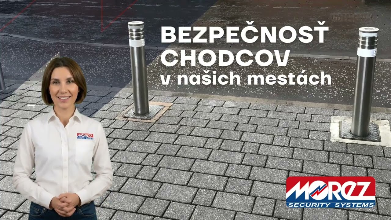 Bezpečnostné vjazdové stĺpiky MOREZ GROUP a.s.