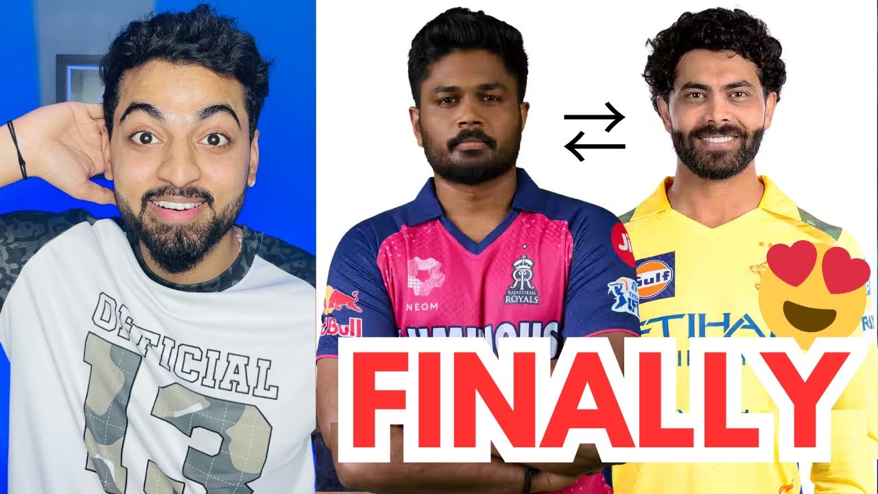 🔴IPL BREAKING: CSK-SANJU TRADE BACK ON, RAVINDRA JADEJA BACK IN RR, SANJU TO CSK?