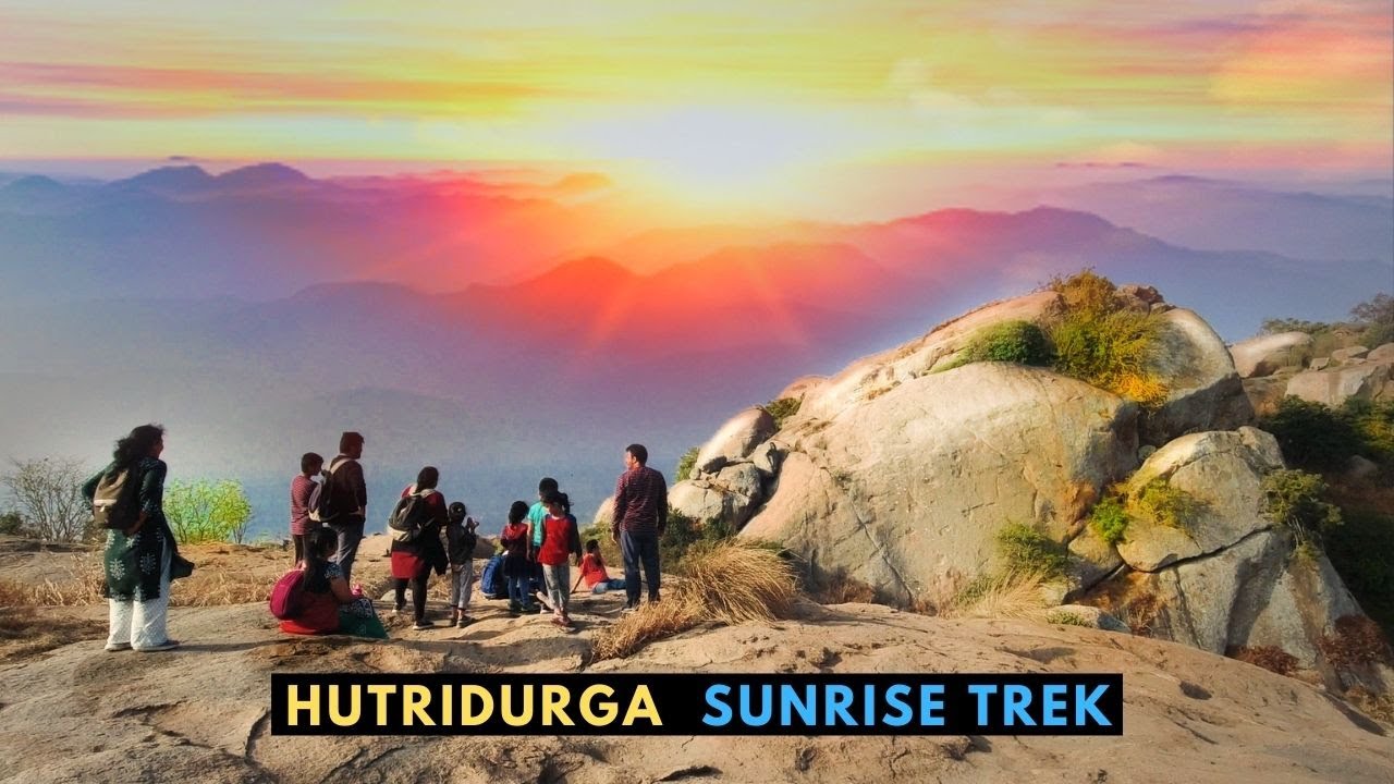 Hutridurga Sunrise Trek | Uttari Betta | Must visit place near Bangalore | Day Out Trek for Families