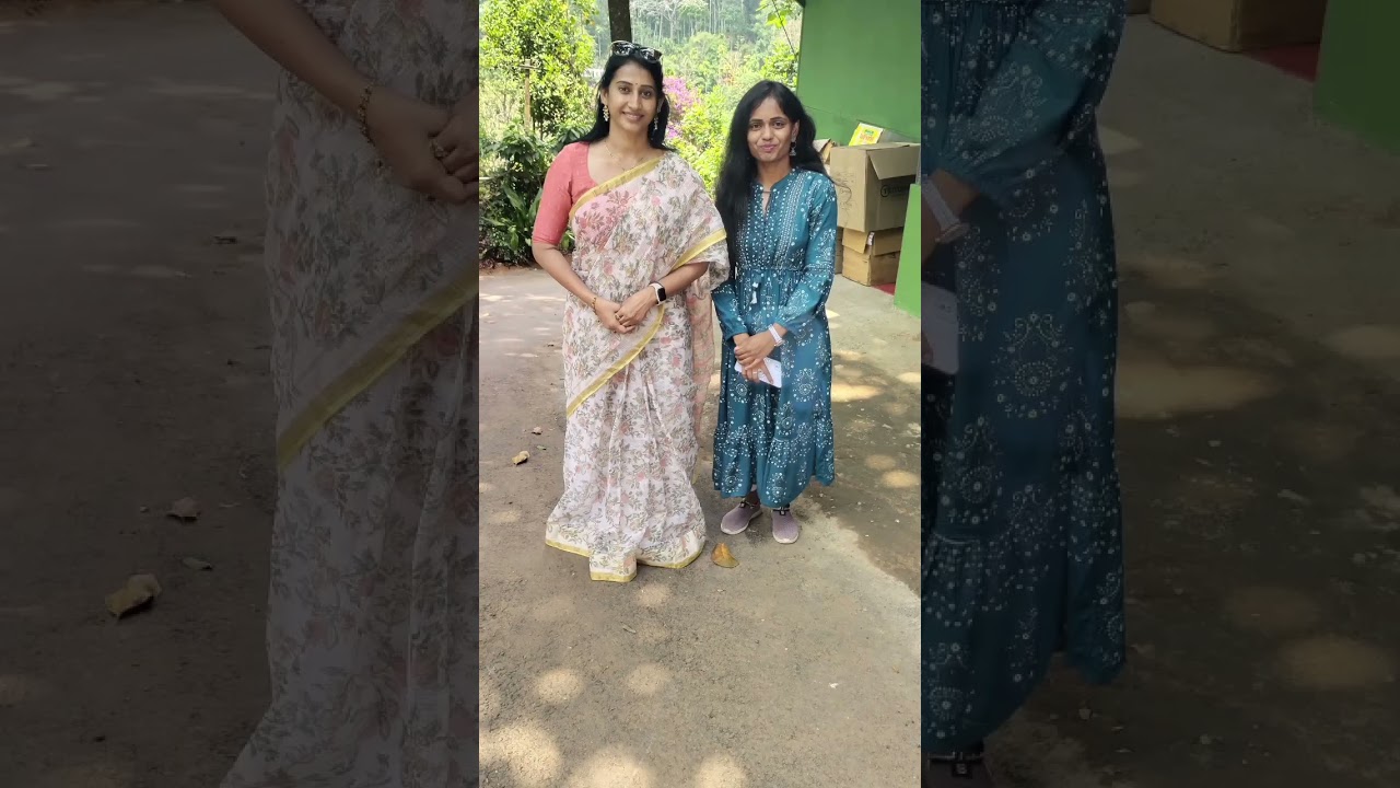 # karala farm #  meena vasu garu # serial actor # short #