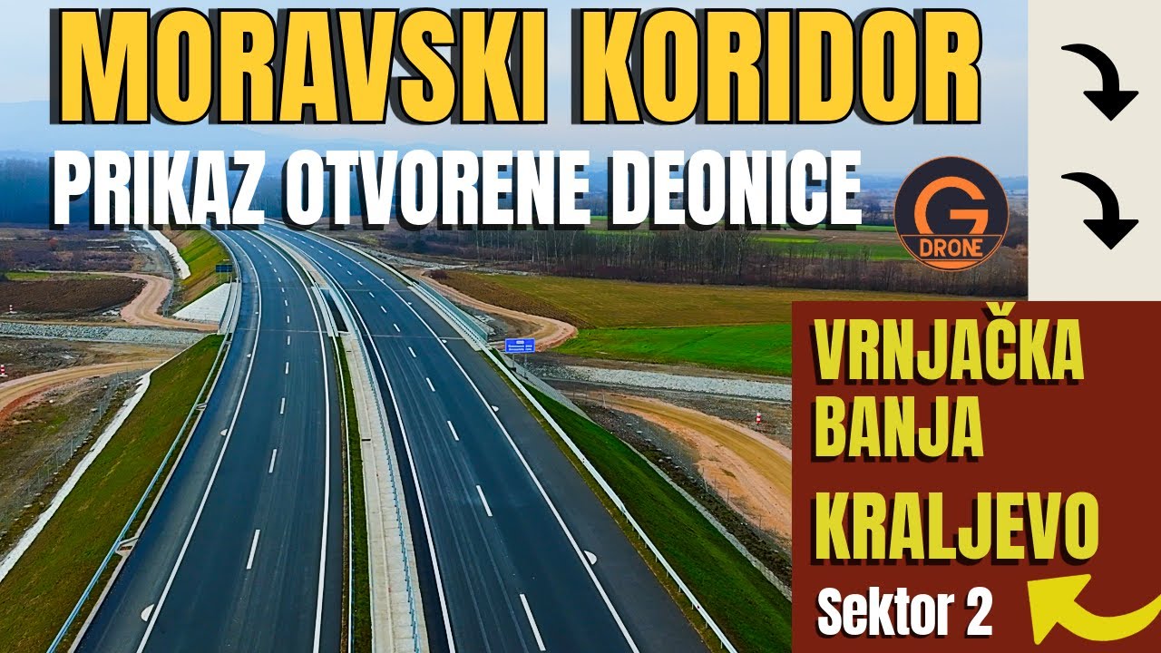 Moravski koridor; Vrnjačka Banja - Kraljevo