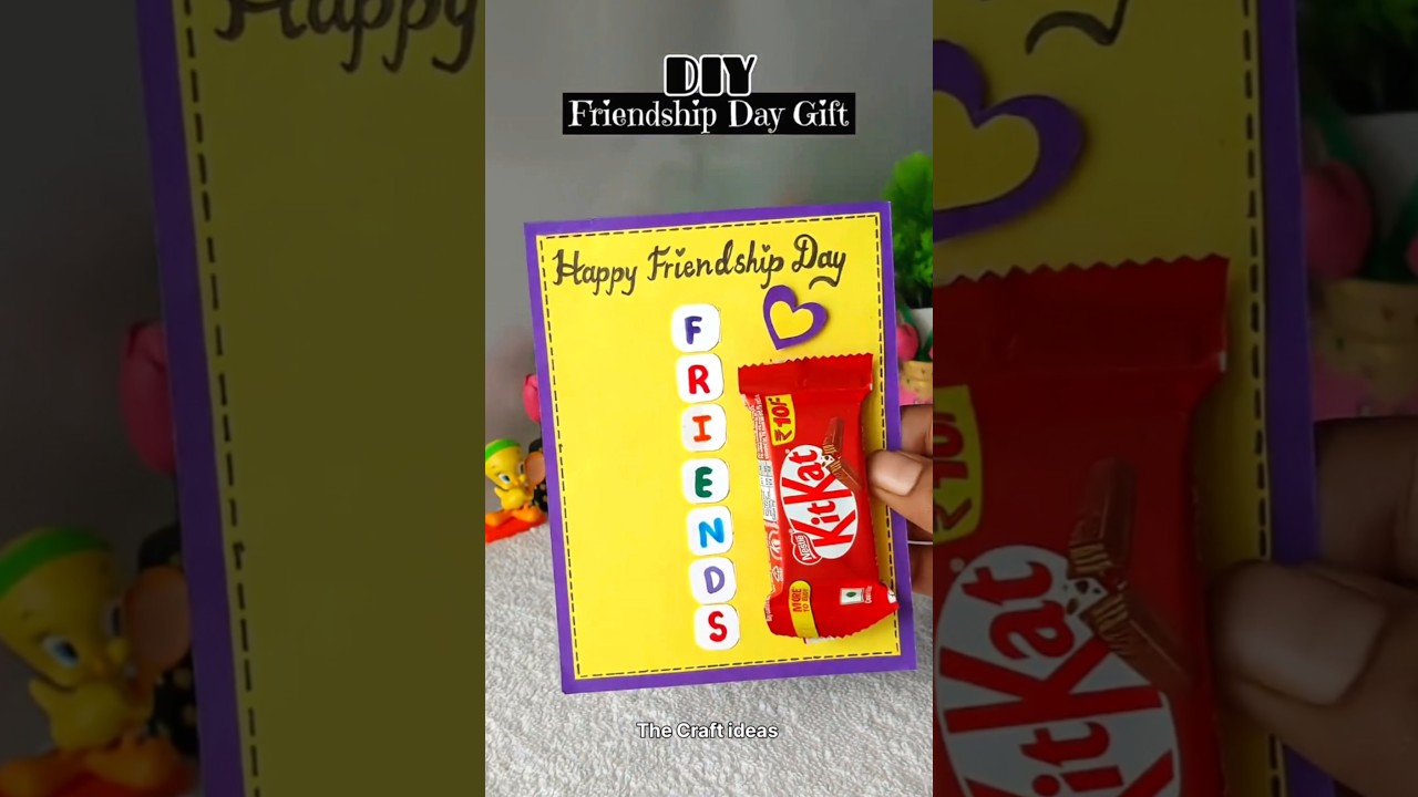 Easy Friendship Day Paper Craft 🎁 | DIY Handmade Gift for Best Friend | Gift for Best Friend #craft