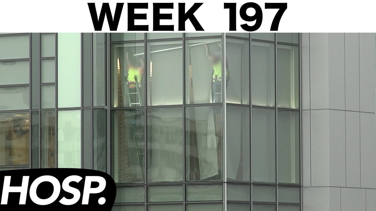 One-week construction time-lapse with closeups/highlights: Ⓗ Week 197, Hospital edition