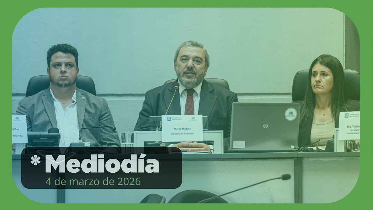 MVD Noticias | Edición Mediodía | Martes 4 de marzo