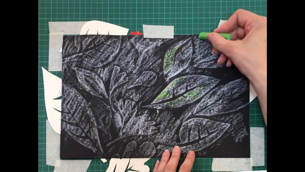 Kunstkurs Frottage - Zeichenkurs für Kinder und Erwachsene