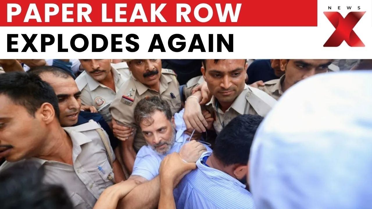 Paper Leak Protest: Rahul Gandhi Slams Modi Govt, Says Crackdown Can't Stop Leaks